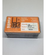 214x2RTW 328LR Singer 45K Class Leather Sewing Needle Beka Germany - $9.95