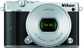 Nikon 1 J5 Mirrorless Digital Camera W/ 10-30Mm Pd-Zoom Lens (Silver) - $451.94