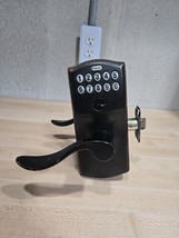SCHLAGE CAM Camelot Keypad Entry Flex-Lock Accent Levers Bronze Untested NO KEY* - £25.28 GBP