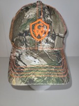 GW Camouflaged Blaze Orange Adjustable Ball Cap Baseball Trucker  Hook &amp;... - $10.99