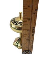 Vintage Abada Brass Small Incense Burner Trinket Box W Lid Made In Israel - £19.70 GBP