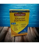 Nature Made Digestive Probiotics ADVANCED DUAL ACTION 30 Capsules  EXP 4/24 - £12.39 GBP