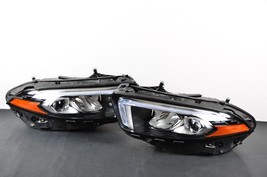 2019-2022 Mercedes Benz A-Class A220 A250 LED Headlight Left &amp; Right SET OEM - £1,020.81 GBP