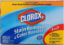 Clorox 2 Laundry Stain Remover and Color Booster Powder, 49.2 Ounce (Pack of 2) - £52.45 GBP