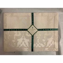 NIP Waterford Placemats in plastic, Ardmore, 18.5&quot; x 13&quot;, Champagne, Set of 4 - £19.41 GBP