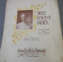 Sweet Bunch of Daisies, A Ballad with Waltz Refrain, by Anita Owen, C. 1... - $15.00