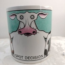 Spot Decision Coffee Mug Choosing From Brown Or Black Blouse By Loscani ... - £14.23 GBP