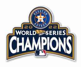 Houston Astros World Series 2022 Champions Precision Cut Decal - £3.11 GBP+