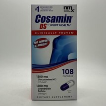 Cosamin DS Joint Health Glucosamine Chondroitin 108 Caps Exp. 02/26+ - £20.86 GBP