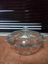 Oyster And Pearl by KIG 1940&#39;s Glass Bowl Vintage  - £43.02 GBP