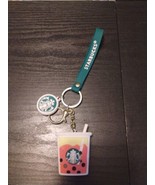 Starbucks Keychain Handbag Bag Pendant Cups - $205.08 MXN