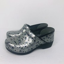Dansko XP 2.0 Gray Leopard Print Nursing Clogs Shoes Women’s Size 39 / U... - £39.37 GBP
