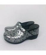 Dansko XP 2.0 Gray Leopard Print Nursing Clogs Shoes Women’s Size 39 / U... - £39.58 GBP
