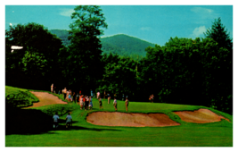 The Homestead Hot Springs Virginia  11th Green Cascades Golf Course Postcard - £3.86 GBP