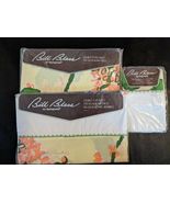 Vintage Bill Blass 4 PC Doppel Bettlaken Set Springmaid Pink Gelb Blumen... - $1,513.13 MXN