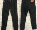 Levi&#39;s 28x30 Black Stretch Womens Jeans 511 135 Years - $21.02