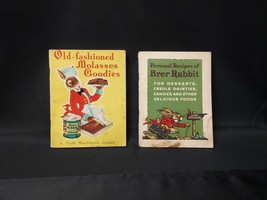 Lot Of 2 - 1930s Brer Rabbit Molasses Recipes Cook Book Cookbook GREAT G... - $260.77 MXN
