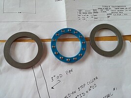 TORQUE TRANSMISSION TB-150 SPLIT THRUST BEARING-NEW-CARBON STEEL-14 BEAR... - $8.59