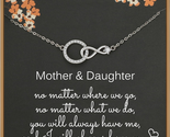 Mothers Day Gift for Mom Wife, Mother Daughter Necklace, Sterling Silver... - $21.51