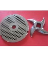 *COMBO* #32 x 1/8" (3mm) Meat Grinder Plate and  KNIFE - $58.56