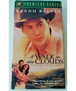 A Walk In The Clouds 1995 VHS Tape Keanu Reeves  Anthony Quinn PG13 - £4.64 GBP