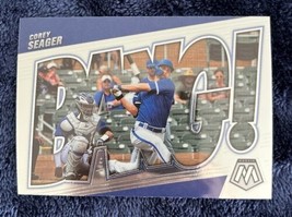 2022 Panini Mosaic Baseball Bang! Corey Seager #BG-9 Rangers - $2.97