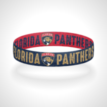 Reversible Florida Panthers Bracelet Wristband Go Panthers - £9.55 GBP