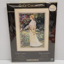 Dimensions Gold Collection - In Her Garden - Counted Cross Stitch Kit 35119 - £43.43 GBP