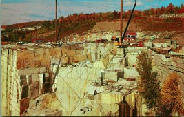 Rock of Ages Granite Quarry Barre Vermont VT UNP Chrome Postcard T10 - £2.33 GBP
