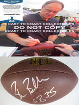 Brian Billick Baltimore Ravens signed NFL football exact proof Beckett COA - $118.79
