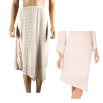 ALFANI Seashell Pink Textured Asymmetrical Hem Skirt NEW Size 6 - £8.86 GBP