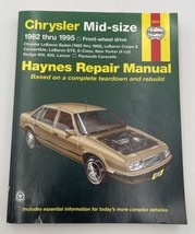 Chrysler Mid-Size Front Wheel Drive 1982-1995 Haynes Auto Repair Manual ... - £9.71 GBP