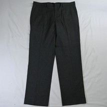 Express 36 x 32 Gray Tweed Like Producer Modern Fit Straight Mens Dress Pants - £14.66 GBP