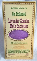 Reefer Galler Old Fashioned Lavender Scented Moth Sachettes 12 Bags 24 o... - $12.95
