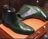 Green chelsea boots thumb155 crop