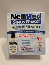 New Neilmed Sinus Nasal Rinse Kit 8 Oz Squeeze Bottle &amp; 50 Premixed Pack... - £6.29 GBP