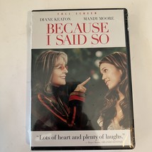 Because I Said So (Dvd, 2007, Widescreen) New &amp; Factory Sealed Diane Keaton - £6.02 GBP