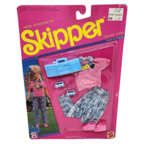 VINTAGE 1990 MATTEL BARBIE SKIPPER TRENDY TEEN FASHION CLOTHING OUTFIT #... - £29.68 GBP