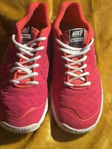 Nike Free TR Women&#39;s Training Running White Pink 429785 602 US Sz 8 - £22.79 GBP