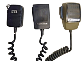 3 2 WAY RADIO MICROPHONES CB RADIO MICROPHONE / HAM RADIO MICROPHONE - £23.49 GBP