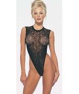 Sheer Swirl Lace Bodysuit Teddy - £11.98 GBP