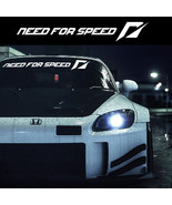 Need For Speed Windshield Horizontal And Vertical Side Car Sticker - £8.55 GBP