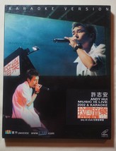 Hong Kong Pop Song - Andy Hui Music is Live 2002 &amp; Karaoke VCD x 2 許志安拉闊... - £2.29 GBP