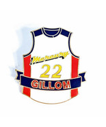 WNBA Phoenix Mercury Jennifer Gillom 22 Jersey Lapel Pin - £7.85 GBP