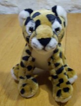 Petting Zoo Nice Leopard 7&quot; Plush Stuffed Animal - £12.04 GBP