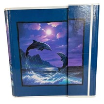 Vintage Dolphins Stuart Hall 3 Ring Binder Notebook 1996 Super RARE OOAK - $84.13