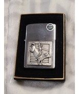 ZIPPO RODEO BULL EMBLEM LIGHTER 2002 - £94.39 GBP