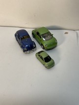 Lot of Three Volkswagen Beetles Diecast Cars  - £11.81 GBP