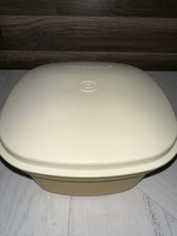 Vintage Tupperware Steam-N-Store Bowl W/ Lid &amp; Strainer 889-10 - $18.70