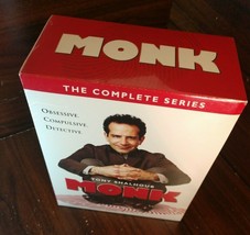 Monk: The Complete Series (DVD Boxset) NEW (Sealed) Free Box Shipping w/Tracking - £42.06 GBP